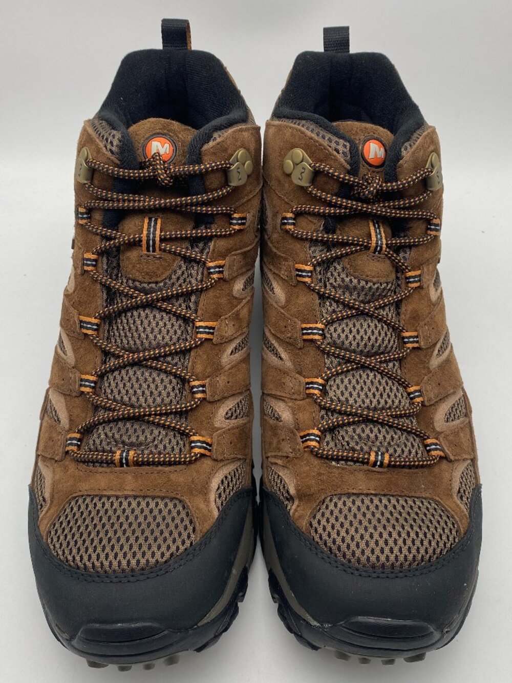 MERRELL MOAB 2 MID WATER PROOF HIKING BOOTS EARTH #J06051 US MEN'S SIZE 14